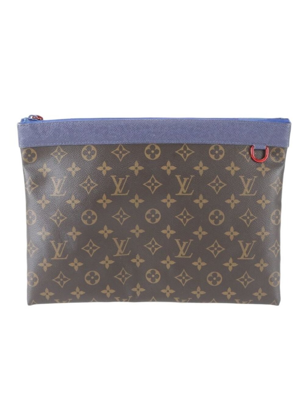 Louis Vuitton Monogram Pochette Apollo Leather Clutch Pouch Business - Picture 1 of 9